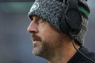 Aaron Rodgers at Miami Dolphins v New York Jets